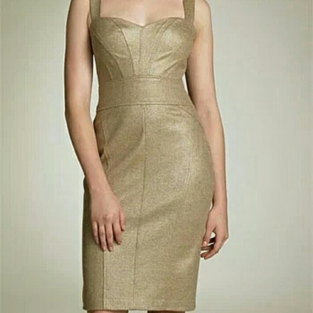 Diane Von Furstenberg DVF Gold Pointe Jiwon Dress